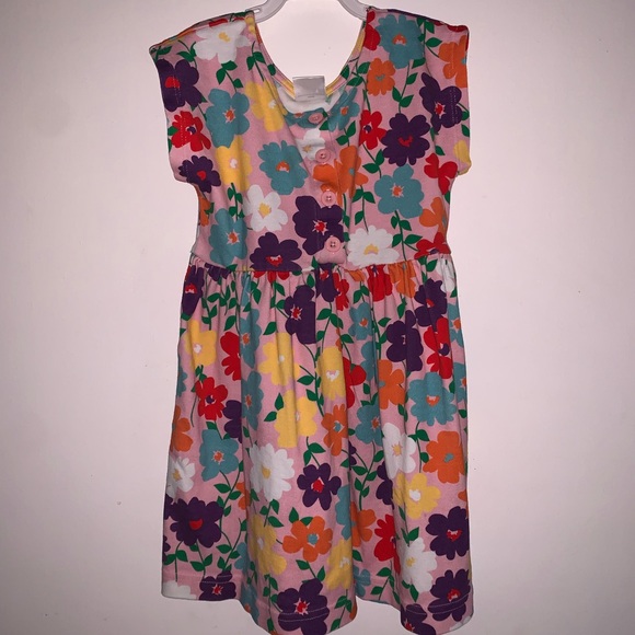 Hanna Andersson Other - Hanna Andersson Toddler Girls Floral Button Dress